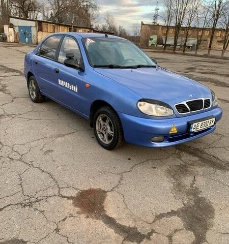 Синий Дэу Ланос, объемом двигателя 1.5 л и пробегом 285 тыс. км за 2999 $, фото 1 на Automoto.ua
