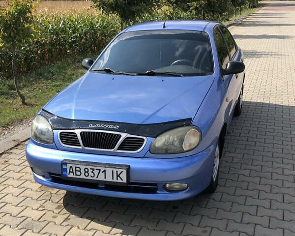 Синий Дэу Ланос, объемом двигателя 1.5 л и пробегом 112 тыс. км за 2300 $, фото 1 на Automoto.ua