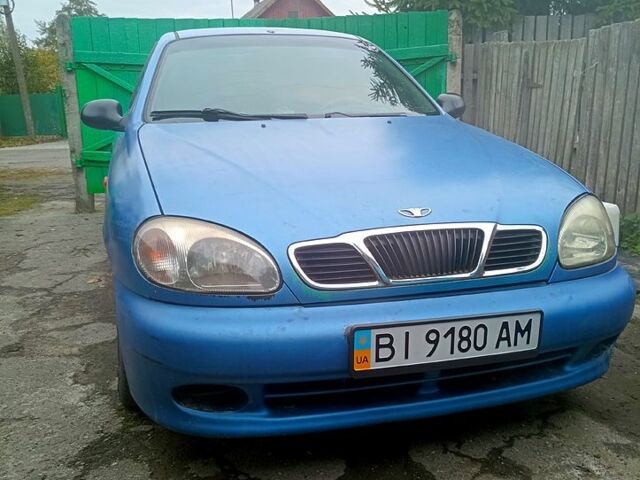 Дэу Ланос 2007 в Полонном на Automoto.ua Синий Дэу Ланос, объемом двигателя 1.5 л и пробегом 193 тыс. км за 1200 $, фото 1 на Automoto.ua