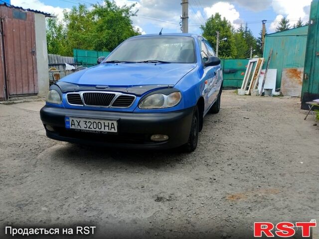 Синий Дэу Ланос, объемом двигателя 1.5 л и пробегом 0 тыс. км за 1450 $, фото 1 на Automoto.ua