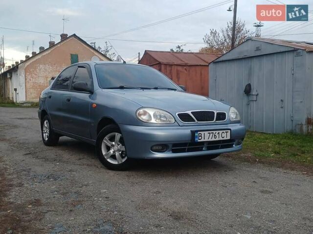 Деу Ланос 2008 у Полтаві на Automoto.ua Синій Деу Ланос, об'ємом двигуна 1.5 л та пробігом 168 тис. км за 2500 $, фото 1 на Automoto.ua