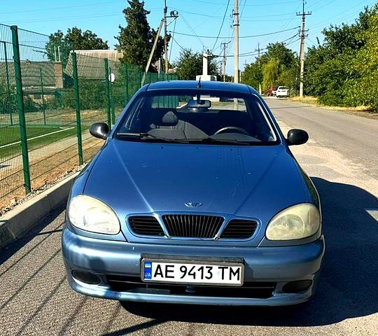Синий Дэу Ланос, объемом двигателя 1.5 л и пробегом 122 тыс. км за 2600 $, фото 1 на Automoto.ua