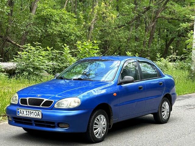 Синій Деу Ланос, об'ємом двигуна 1.4 л та пробігом 197 тис. км за 1850 $, фото 1 на Automoto.ua