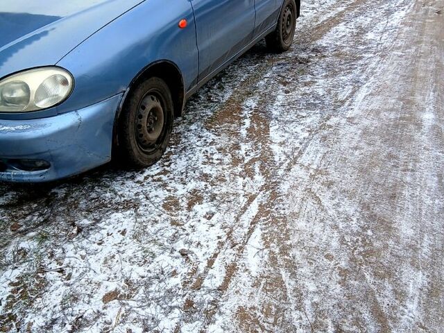 Синий Дэу Ланос, объемом двигателя 1.5 л и пробегом 120 тыс. км за 2400 $, фото 1 на Automoto.ua