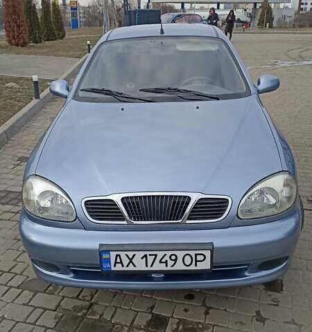 Синий Дэу Ланос, объемом двигателя 1.5 л и пробегом 340 тыс. км за 2800 $, фото 1 на Automoto.ua