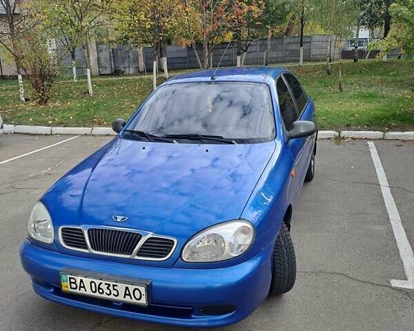 Дэу Ланос 2008 в Александровка на Automoto.ua Синий Дэу Ланос, объемом двигателя 1.39 л и пробегом 114 тыс. км за 1900 $, фото 1 на Automoto.ua