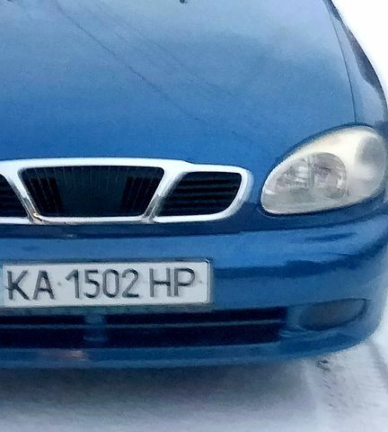 Синий Дэу Ланос, объемом двигателя 1.5 л и пробегом 68 тыс. км за 2250 $, фото 1 на Automoto.ua