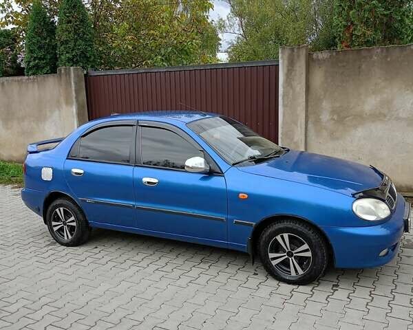 Синій Деу Ланос, об'ємом двигуна 1.5 л та пробігом 359 тис. км за 2000 $, фото 1 на Automoto.ua