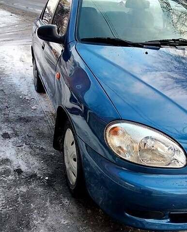 Синий Дэу Ланос, объемом двигателя 1.5 л и пробегом 68 тыс. км за 2350 $, фото 1 на Automoto.ua