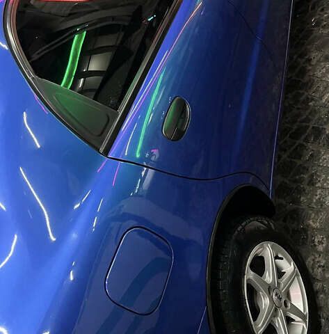 Синий Дэу Ланос, объемом двигателя 1.5 л и пробегом 240 тыс. км за 3700 $, фото 1 на Automoto.ua