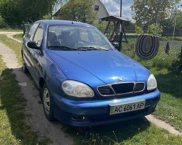 Синій Деу Ланос, об'ємом двигуна 1.6 л та пробігом 70 тис. км за 2311 $, фото 1 на Automoto.ua