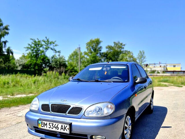 Синий Дэу Ланос, объемом двигателя 1.5 л и пробегом 177 тыс. км за 2700 $, фото 1 на Automoto.ua