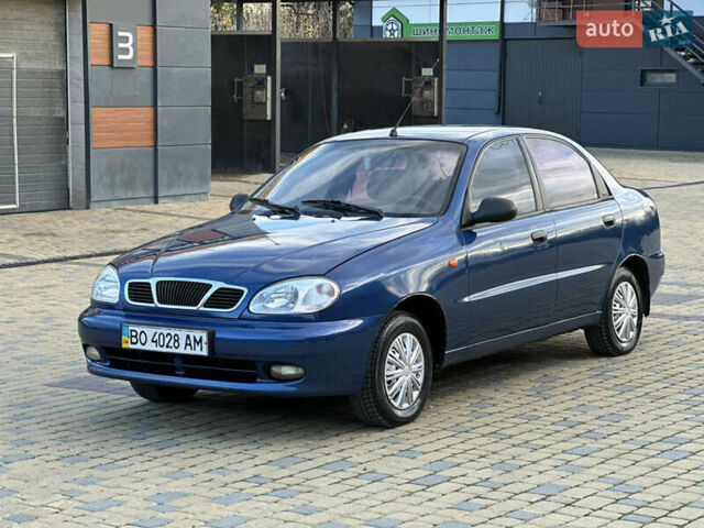 Дэу Ланос 2008 в Подволочиск на Automoto.ua Синий Дэу Ланос, объемом двигателя 1.5 л и пробегом 192 тыс. км за 1999 $, фото 1 на Automoto.ua