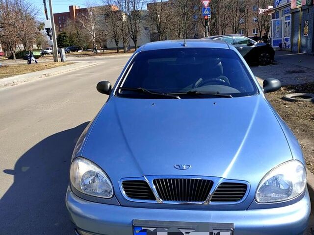 Синій Деу Ланос, об'ємом двигуна 1.4 л та пробігом 118 тис. км за 3000 $, фото 1 на Automoto.ua