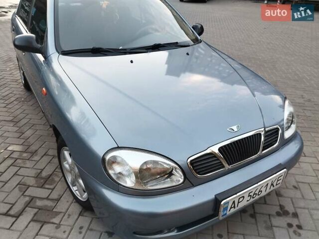 Синий Дэу Ланос, объемом двигателя 1.5 л и пробегом 164 тыс. км за 3200 $, фото 1 на Automoto.ua