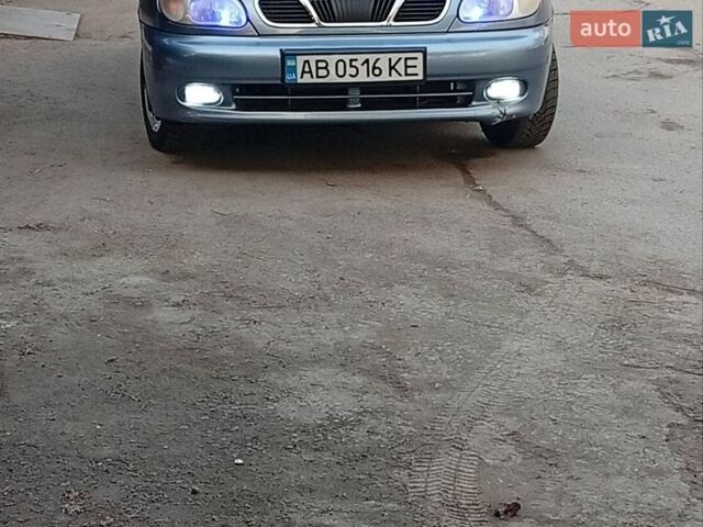 Синий Дэу Ланос, объемом двигателя 1.39 л и пробегом 161 тыс. км за 1750 $, фото 1 на Automoto.ua