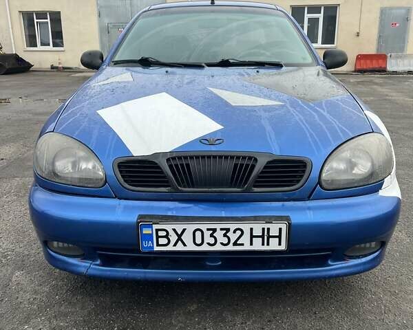 Синій Деу Ланос, об'ємом двигуна 1.5 л та пробігом 103 тис. км за 1600 $, фото 1 на Automoto.ua