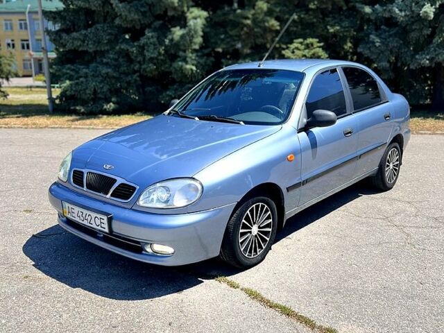 Синий Дэу Ланос, объемом двигателя 1.5 л и пробегом 280 тыс. км за 3200 $, фото 1 на Automoto.ua