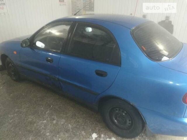Синий Дэу Ланос, объемом двигателя 1.5 л и пробегом 340 тыс. км за 1250 $, фото 1 на Automoto.ua
