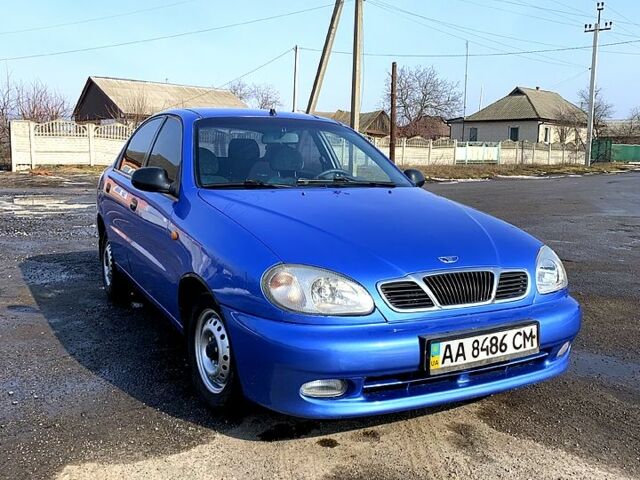 Синий Дэу Ланос, объемом двигателя 1.5 л и пробегом 18500 тыс. км за 2600 $, фото 1 на Automoto.ua