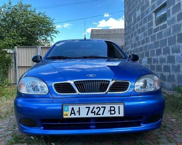 Дэу Ланос 2008 в Василькове на Automoto.ua Синий Дэу Ланос, объемом двигателя 1.4 л и пробегом 68 тыс. км за 3500 $, фото 1 на Automoto.ua