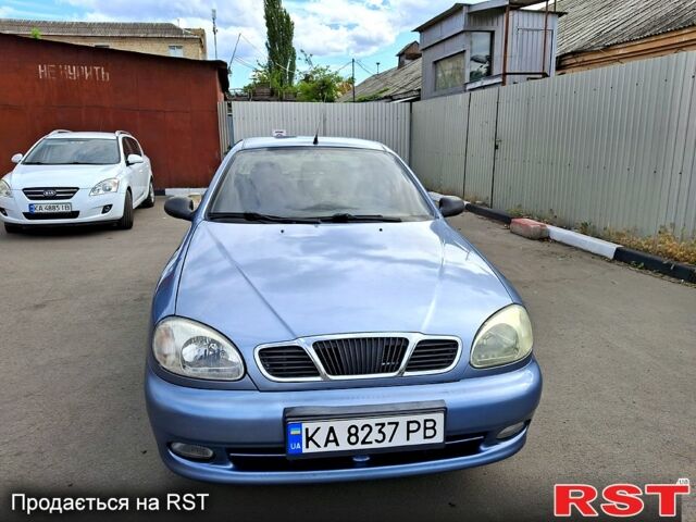 Синій Деу Ланос, об'ємом двигуна 1.5 л та пробігом 188 тис. км за 3500 $, фото 1 на Automoto.ua