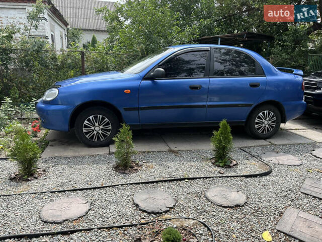 Дэу Ланос 2008 в Днепре (Днепропетровске) на Automoto.ua Синий Дэу Ланос, объемом двигателя 1.4 л и пробегом 180 тыс. км за 2400 $, фото 1 на Automoto.ua