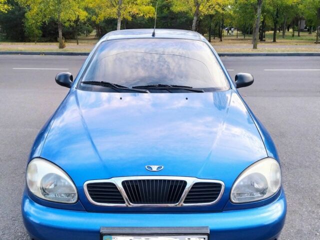 Синий Дэу Ланос, объемом двигателя 1.5 л и пробегом 157 тыс. км за 2399 $, фото 1 на Automoto.ua