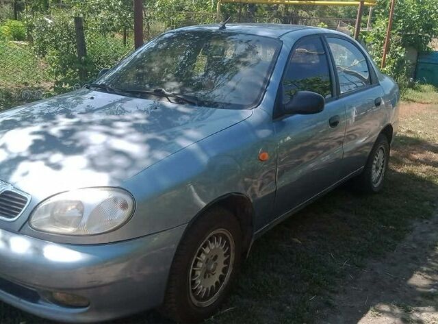 Синій Деу Ланос, об'ємом двигуна 1.5 л та пробігом 350 тис. км за 1350 $, фото 1 на Automoto.ua