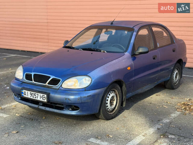 Синій Деу Ланос, об'ємом двигуна 1.5 л та пробігом 346 тис. км за 1050 $, фото 1 на Automoto.ua