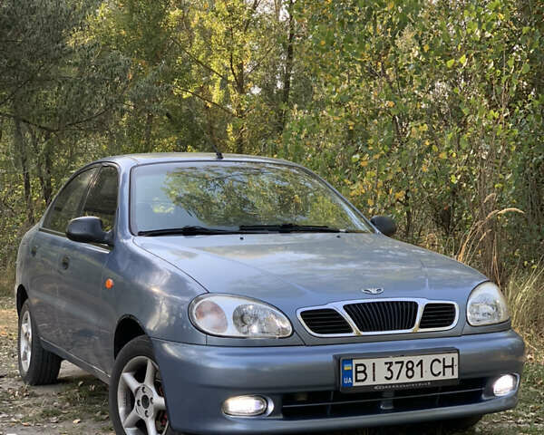 Синій Деу Ланос, об'ємом двигуна 1.6 л та пробігом 106 тис. км за 2900 $, фото 1 на Automoto.ua