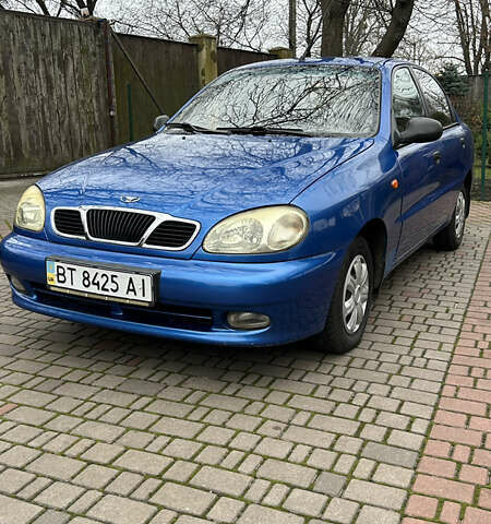 Синий Дэу Ланос, объемом двигателя 1.5 л и пробегом 142 тыс. км за 2500 $, фото 1 на Automoto.ua