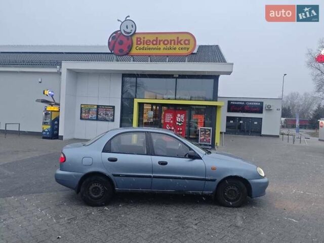 Синий Дэу Ланос, объемом двигателя 1.5 л и пробегом 1000 тыс. км за 2597 $, фото 1 на Automoto.ua