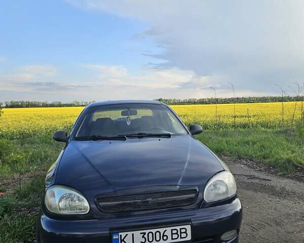 Синій Деу Ланос, об'ємом двигуна 1.5 л та пробігом 261 тис. км за 2400 $, фото 1 на Automoto.ua