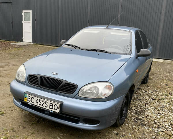 Синий Дэу Ланос, объемом двигателя 1.5 л и пробегом 140 тыс. км за 1750 $, фото 1 на Automoto.ua