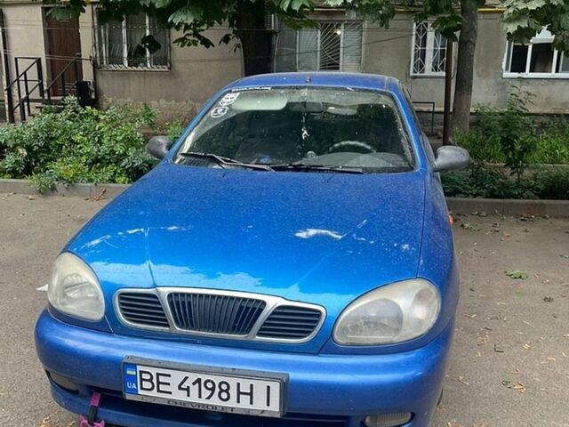 Синій Деу Ланос, об'ємом двигуна 1.5 л та пробігом 269 тис. км за 1600 $, фото 1 на Automoto.ua