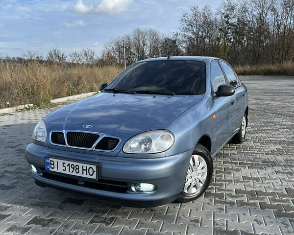 Синій Деу Ланос, об'ємом двигуна 1.5 л та пробігом 116 тис. км за 3700 $, фото 1 на Automoto.ua