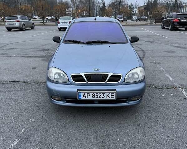 Синий Дэу Ланос, объемом двигателя 1.5 л и пробегом 134 тыс. км за 3500 $, фото 1 на Automoto.ua