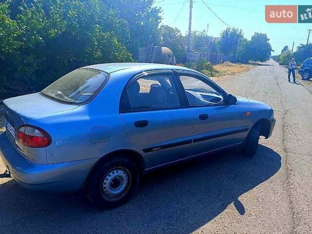Синій Деу Ланос, об'ємом двигуна 1.5 л та пробігом 920 тис. км за 3500 $, фото 1 на Automoto.ua