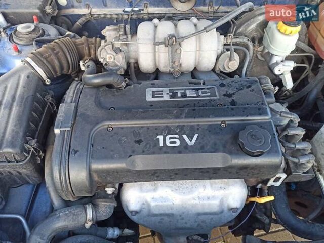 Синій Деу Ланос, об'ємом двигуна 1.6 л та пробігом 208 тис. км за 1600 $, фото 1 на Automoto.ua