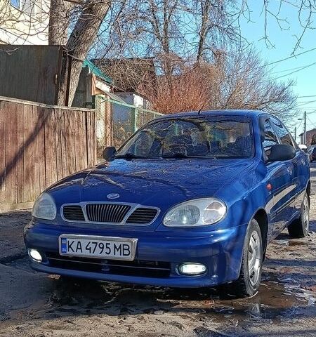 Синій Деу Ланос, об'ємом двигуна 1.6 л та пробігом 275 тис. км за 2700 $, фото 1 на Automoto.ua