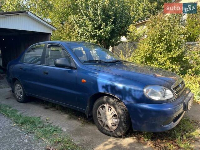 Синій Деу Ланос, об'ємом двигуна 1.5 л та пробігом 19 тис. км за 4000 $, фото 1 на Automoto.ua