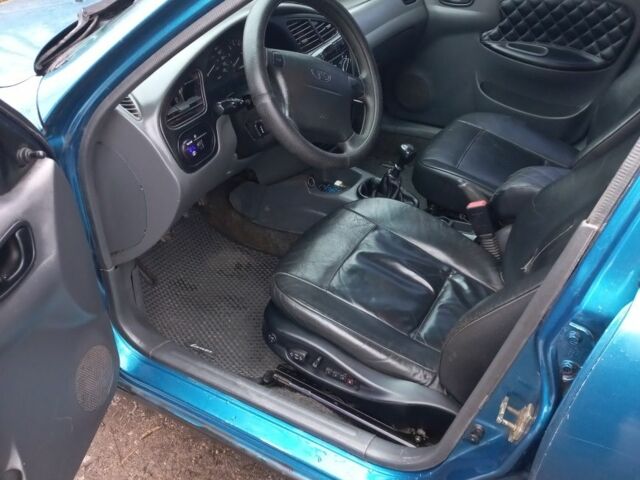 Синий Дэу Ланос, объемом двигателя 1.5 л и пробегом 200 тыс. км за 1651 $, фото 1 на Automoto.ua