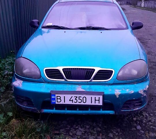 Зелений Деу Ланос, об'ємом двигуна 1.5 л та пробігом 378 тис. км за 850 $, фото 1 на Automoto.ua