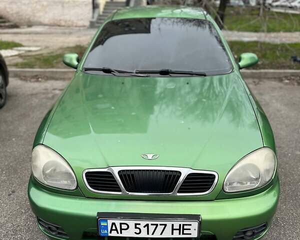 Зеленый Дэу Ланос, объемом двигателя 1.6 л и пробегом 141 тыс. км за 2800 $, фото 1 на Automoto.ua