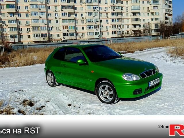 Зелений Деу Ланос, об'ємом двигуна 1.6 л та пробігом 180 тис. км за 3200 $, фото 1 на Automoto.ua