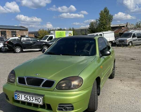 Зелений Деу Ланос, об'ємом двигуна 1.6 л та пробігом 165 тис. км за 3500 $, фото 1 на Automoto.ua