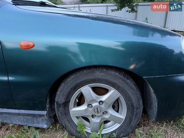 Зеленый Дэу Ланос, объемом двигателя 1.5 л и пробегом 374 тыс. км за 2500 $, фото 1 на Automoto.ua