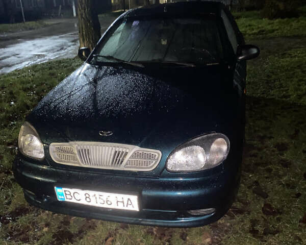 Зеленый Дэу Ланос, объемом двигателя 1.5 л и пробегом 186 тыс. км за 1700 $, фото 1 на Automoto.ua