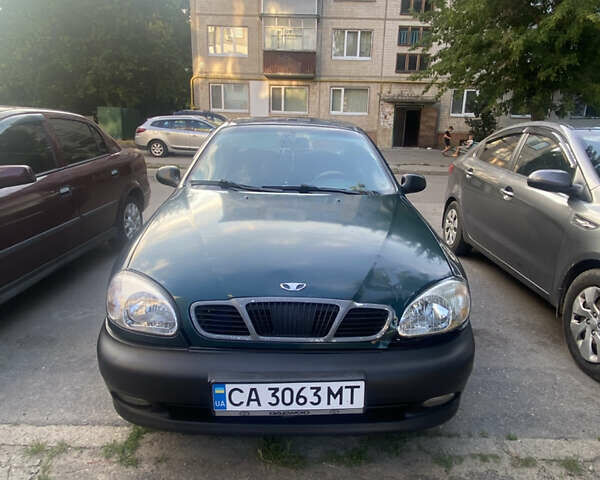 Зеленый Дэу Ланос, объемом двигателя 1.5 л и пробегом 238 тыс. км за 1800 $, фото 1 на Automoto.ua